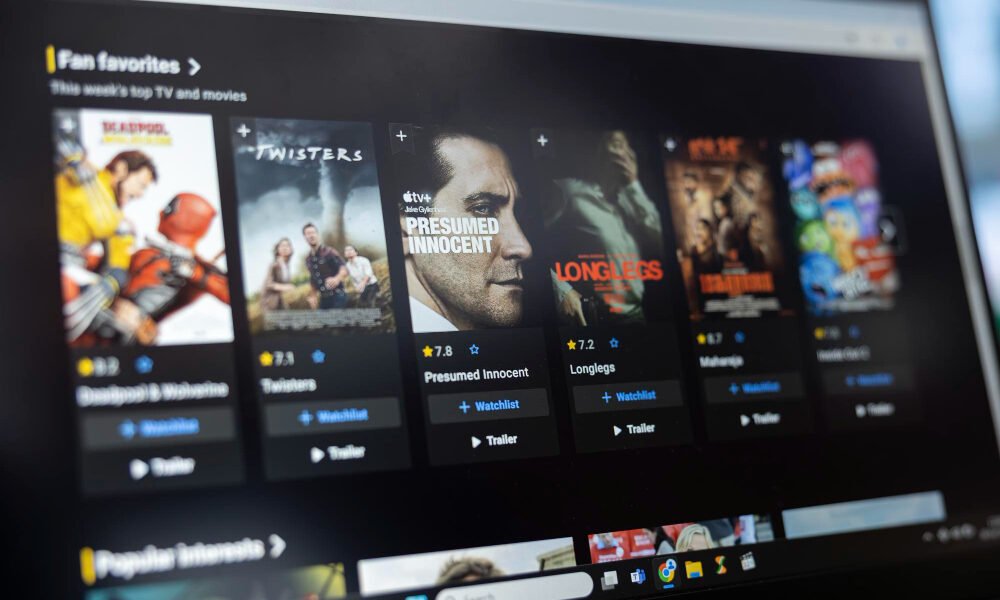 serviços de streaming